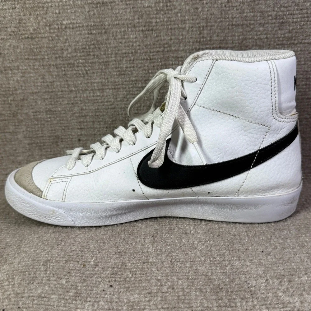 Nike‎ Blazer Mid 77 Kids Size 7Y White Black DA4086-100